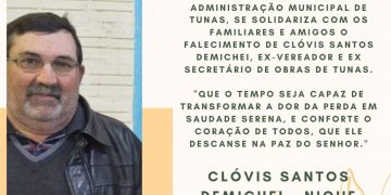 ADMINISTRAÇÃO MUNICIPAL DECRETA LUTO OFICIAL PELO FALECIMENTO DE CLÓVIS SANTO DEMIQUEI (NIQUE)