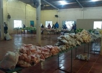 ENTREGA DE ALIMENTOS DO PAA OCORREU NESTA MANHÃ DE QUARTA-FEIRA