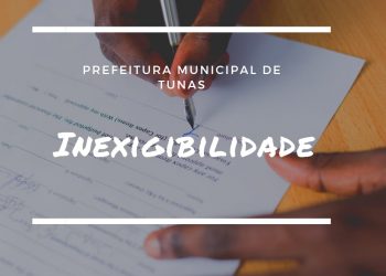 DESPACHO DE INEXIBILIDADE DE LICITAÇÃO