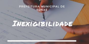 DESPACHO DE INEXIBILIDADE DE LICITAÇÃO