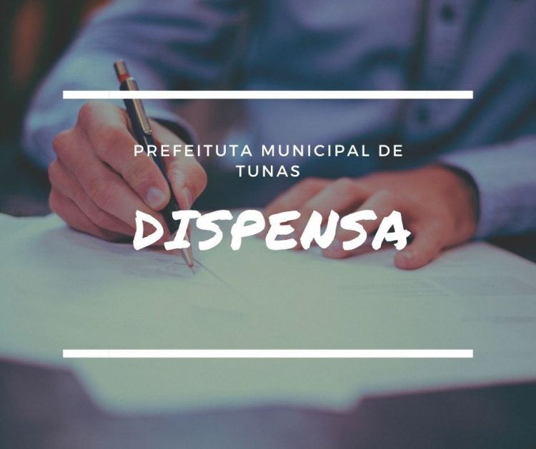 DISPENSA DE LICITAÇÃO