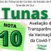 TUNAS É NOTA 10 NA TRANSPARÊNCIA DA VACINAÇÃO COVID-19.