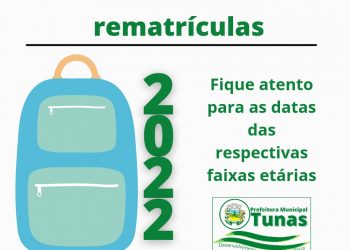 SEGUE CHAMADA PARA MATRÍCULA E REMATRICULA NO ENSINO FUNDAMENTAL E PARA EDUCAÇÃO INFANTIL NA REDE MUNICIPAL DE ENSINO.
