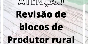 REVISÃO DOS BLOCOS DE PRODUTORES RURAIS