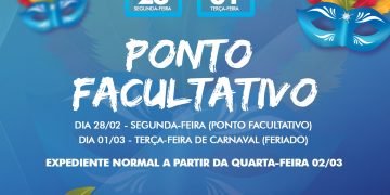 PONTO FACULTATIVO DE CARNAVAL