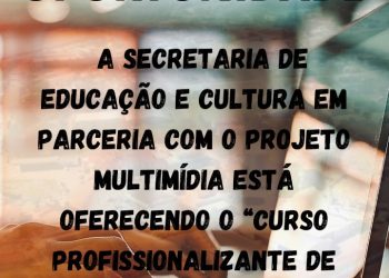 OPORTUNIDADE: Curso Profissionalizante de Informática