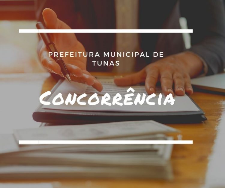 AVISO DE LICITAÇÃO – CONCORRÊNCIA PÚBLICA 01/2022 – Seleção de Instituição Financeira para a Cessão onerosa do direito de efetuar o pagamento da folha dos servidores públicos do Município de Tunas-RS, conforme exigência do edital.