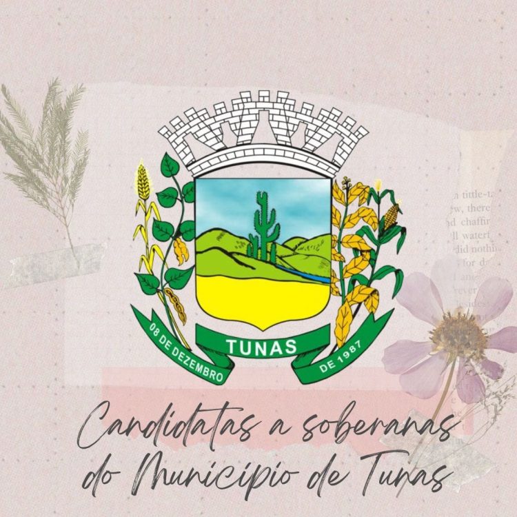 Escolha das Soberanas de Tunas.🎉 👑💚Conheça as candidatas que irão brilhar no Baile de Escolha das Soberanas de Tunas no dia 03 de Dezembro com a banda Destaque Nacional.🤩📸