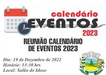SETOR DE CULTURA ANUNCIA ELABORAÇÃO DE CALENDÁRIO DE EVENTOS 2023