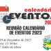 SETOR DE CULTURA ANUNCIA ELABORAÇÃO DE CALENDÁRIO DE EVENTOS 2023