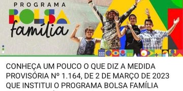 COMUNICADO DE ESCLARECIMENTO SOBRE O NOVO BOLSA FAMILIA.