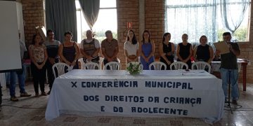 TUNAS REALIZA A X CONFERÊNCIA MUNICIPAL DOS DIREITOS DA CRIANÇA E DO ADOLESCENTE.