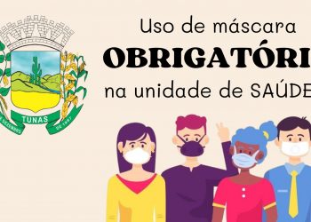 USO OBRIGATÓRIO DE MÁSCARA.