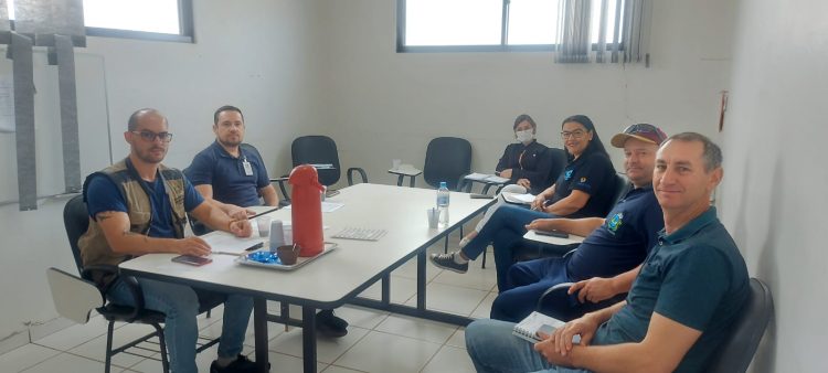 SECRETARIA DA SAÚDE RECEBE REPRESENTANTES DA 6° COORDENADORIA REGIONAL DE SAÚDE DE PASSO FUNDO.