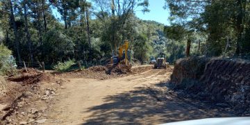 SECRETARIA DE OBRAS REALIZA MELHORIAS NAS ESTRADAS MUNICIPAIS.