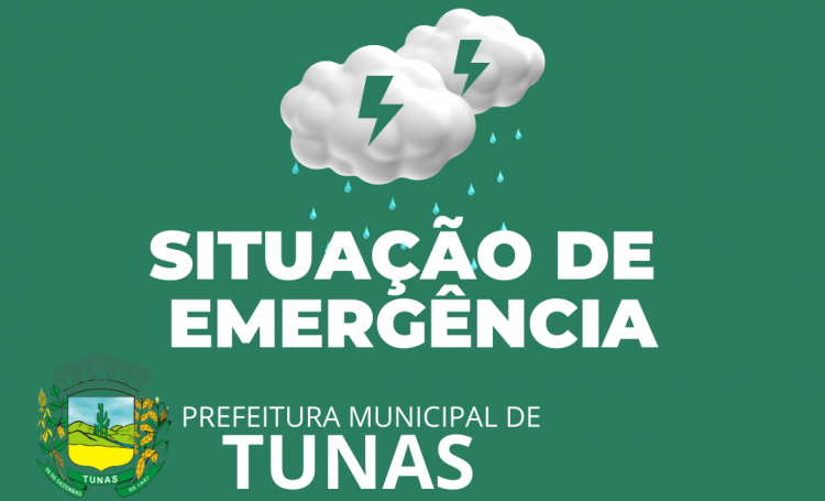 SITUAÇÃO DE EMERGÊNCIA CHUVAS DIA 17/11/2023- TUNAS-RS