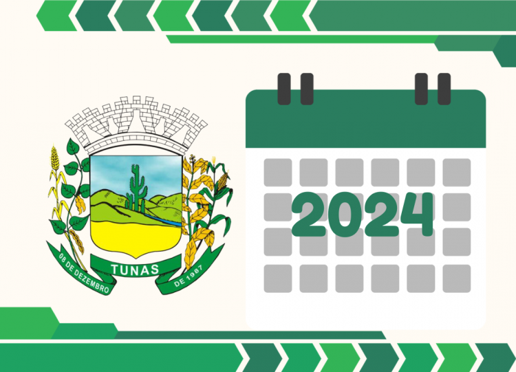 ELABORAÇÃO DO CALENDÁRIO DE EVENTOS DE 2024.
