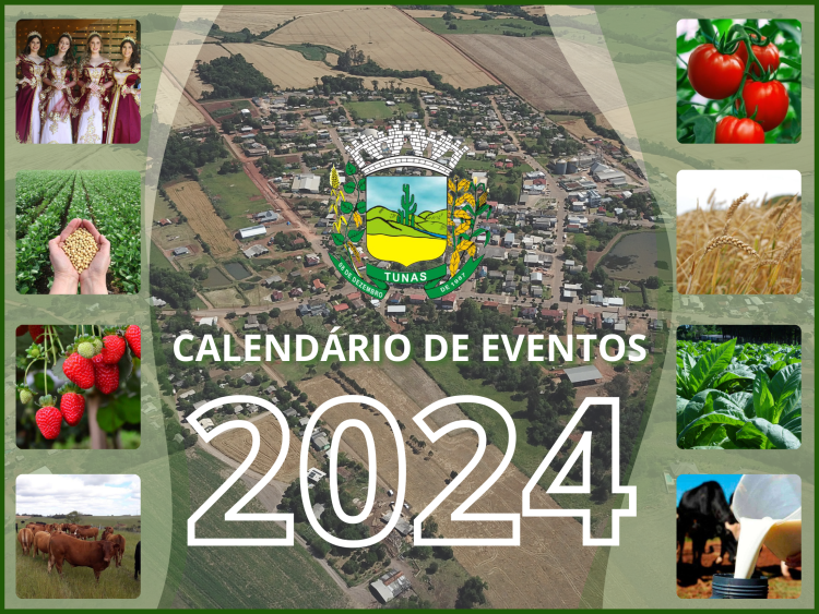 CALENDÁRIO DE EVENTOS MUNICIPIO DE TUNAS- 2024