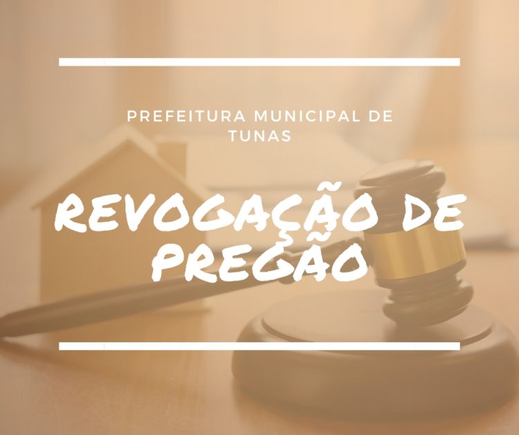 REVOGAÇÃO DE PREGÃO ELETRÔNICO 08/2024- Conserto Veículo Modelo Ducato.
