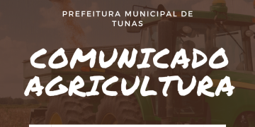 COMUNICADO AGRICULTURA.