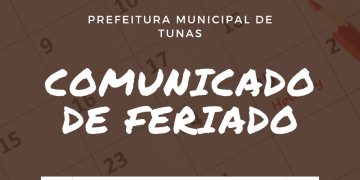 COMUNICADO DE FERIADO.
