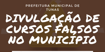 ALERTA- DIVULGAÇÃO DE CURSOS FALSOS NO MUNICÍPIO.