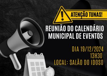 ELABORAÇÃO CALENDÁRIO DE EVENTOS MUNICIPAIS- TUNAS 2025.