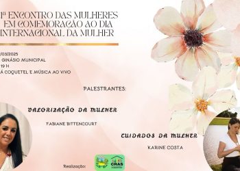 ASSISTÊNCIA SOCIAL E CRAS TUNAS PROMOVEM O 1º ENCONTRO DAS MULHERES EM COMEMORAÇÃO AO DIA 08 DE MARÇO