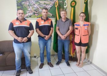 COORDENADORIA REGIONAL DE PROTEÇÃO E DEFESA CIVIL VISITA O MUNICIPIO DE TUNAS
