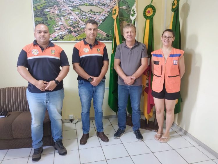 COORDENADORIA REGIONAL DE PROTEÇÃO E DEFESA CIVIL VISITA O MUNICIPIO DE TUNAS