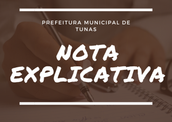 NOTA EXPLICATIVA- SETOR DE LICITAÇÕES.