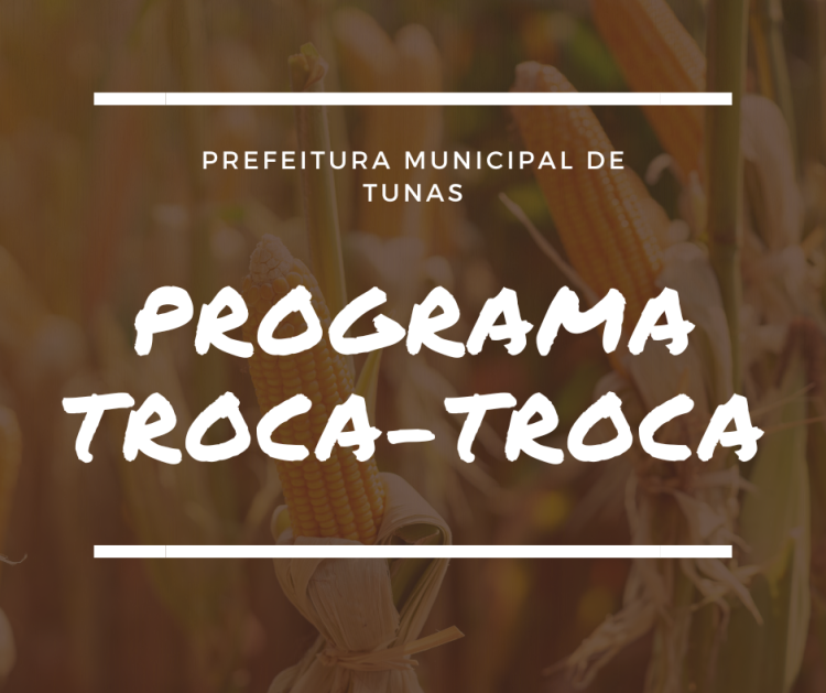 PROGRAMA TROCA-TROCA.