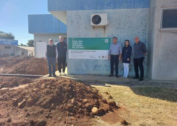 OBRA DE AMPLIAÇÃO DO POSTO DE SAÚDE MUNICIPAL.