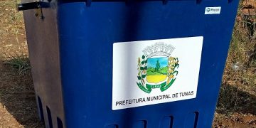 MUNICÍPIO DE TUNAS ADQUIRE NOVOS CONTÊINERES PARA LIXO.