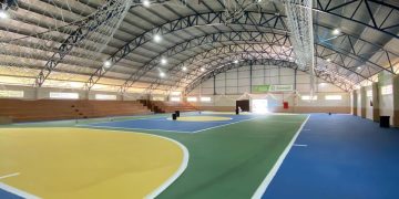 ADMINISTRAÇÃO MUNICIPAL REALIZA MELHORIAS NO GINÁGIO DE ESPORTES DO MUNICIPIO.