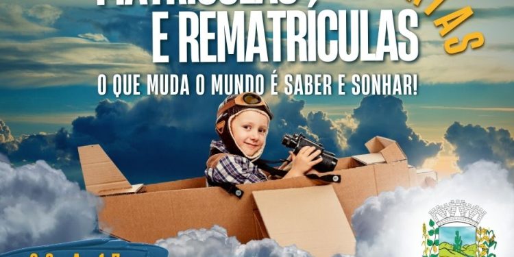 EDITAL Nº01/2025 CHMADA PARA MATRÍCULA E REMATRICULA NA EDUCAÇÃO INFANTIL E NO ENSINO FUNDAMENTAL NA REDE MUNICIPAL DE ENSINO.